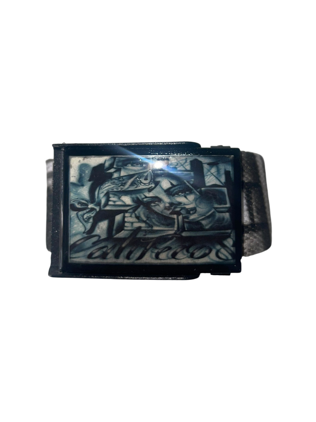 Airbrushed Belt “Cali”