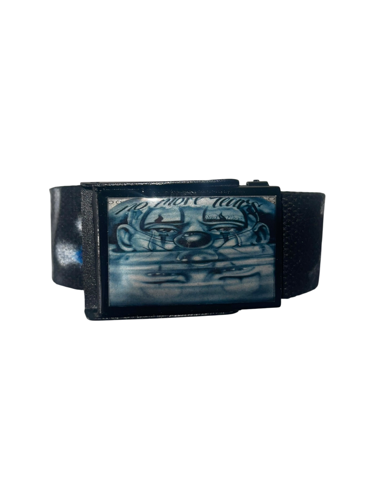 Airbrushed Belt “No More Tears”