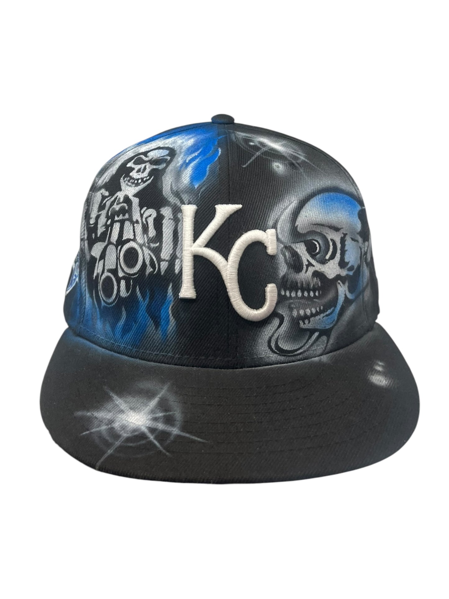Size 7 1/4 KC “Back From The Dead” Airbrush Fitted