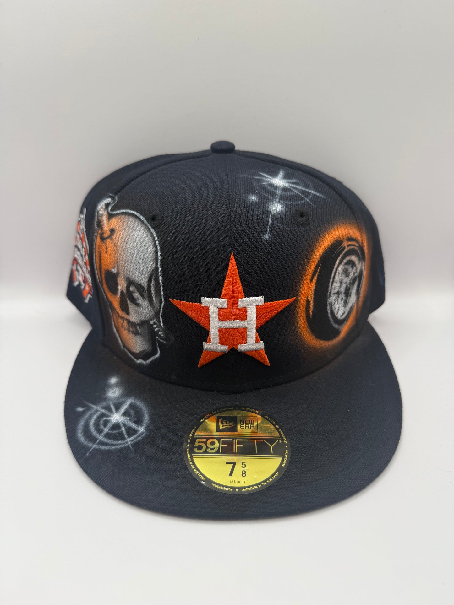 Size 7 5/8 Houston Airbrush Fitted