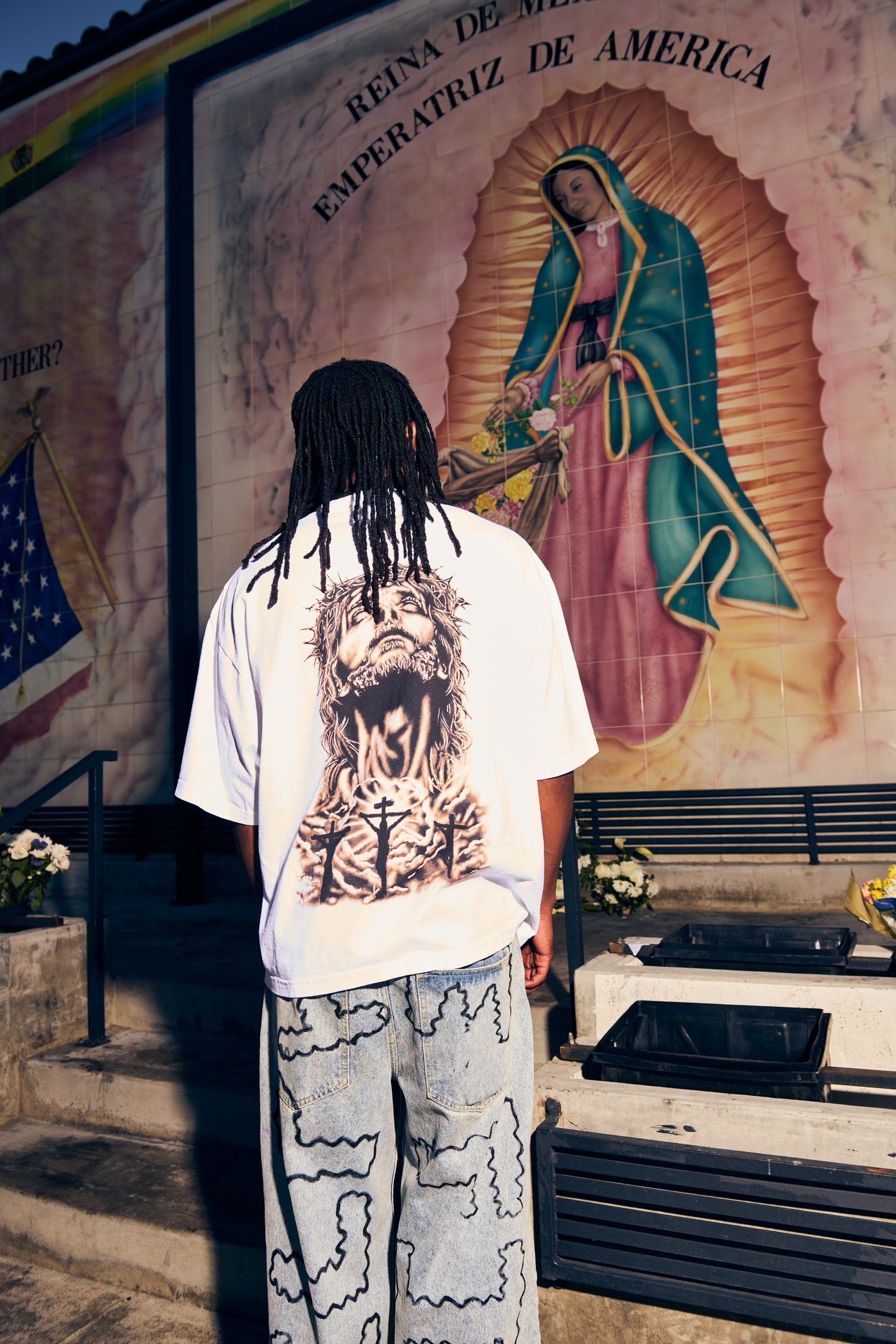 Hoodangels Jesus Lowrider Tee