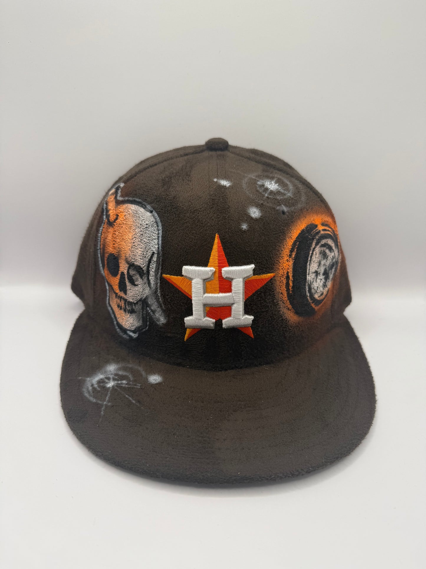 Size 7 Houston Suede Airbrush Fitted