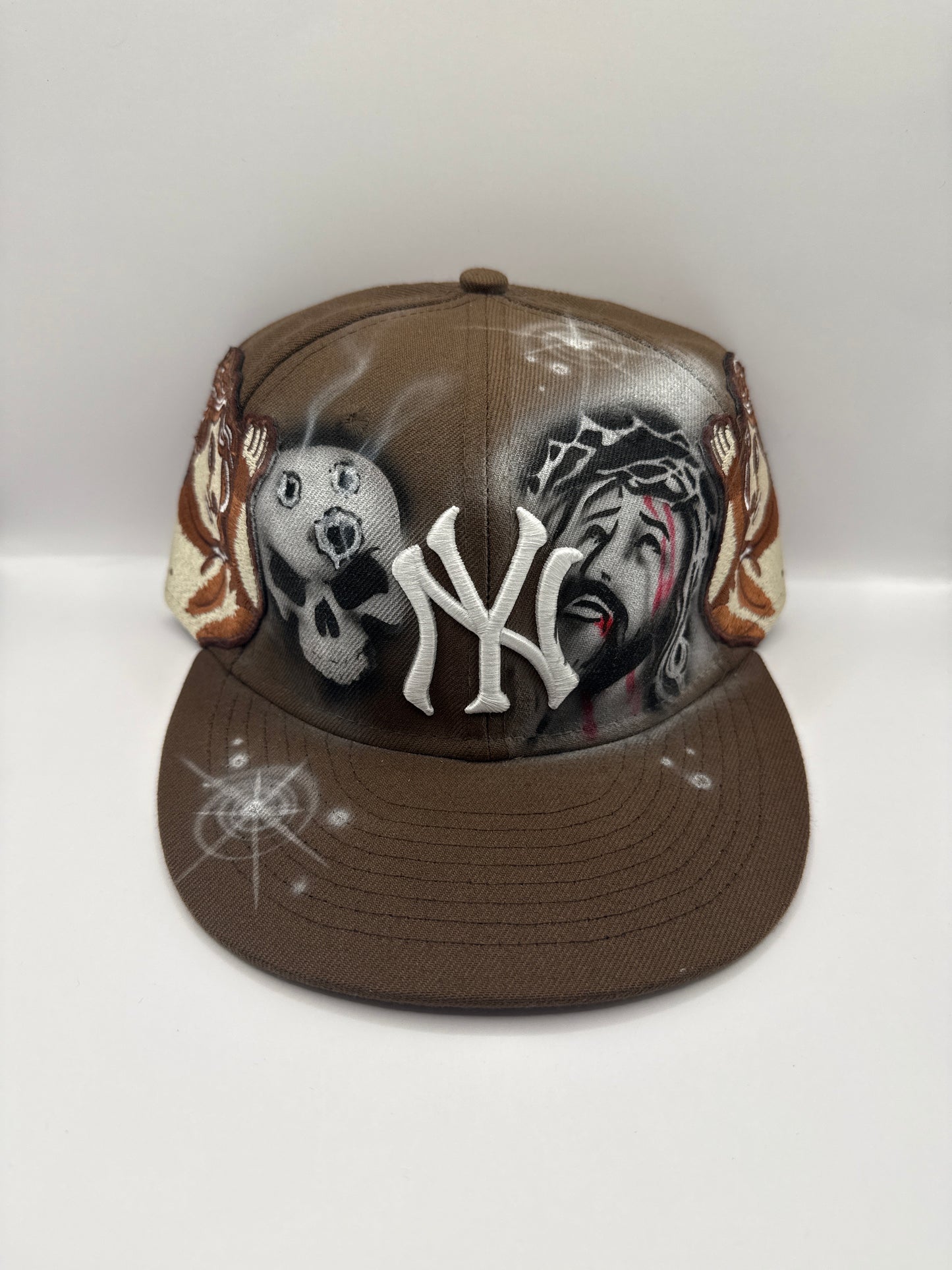 Size 7 1/2 Jon Stan NY Airbrush Fitted