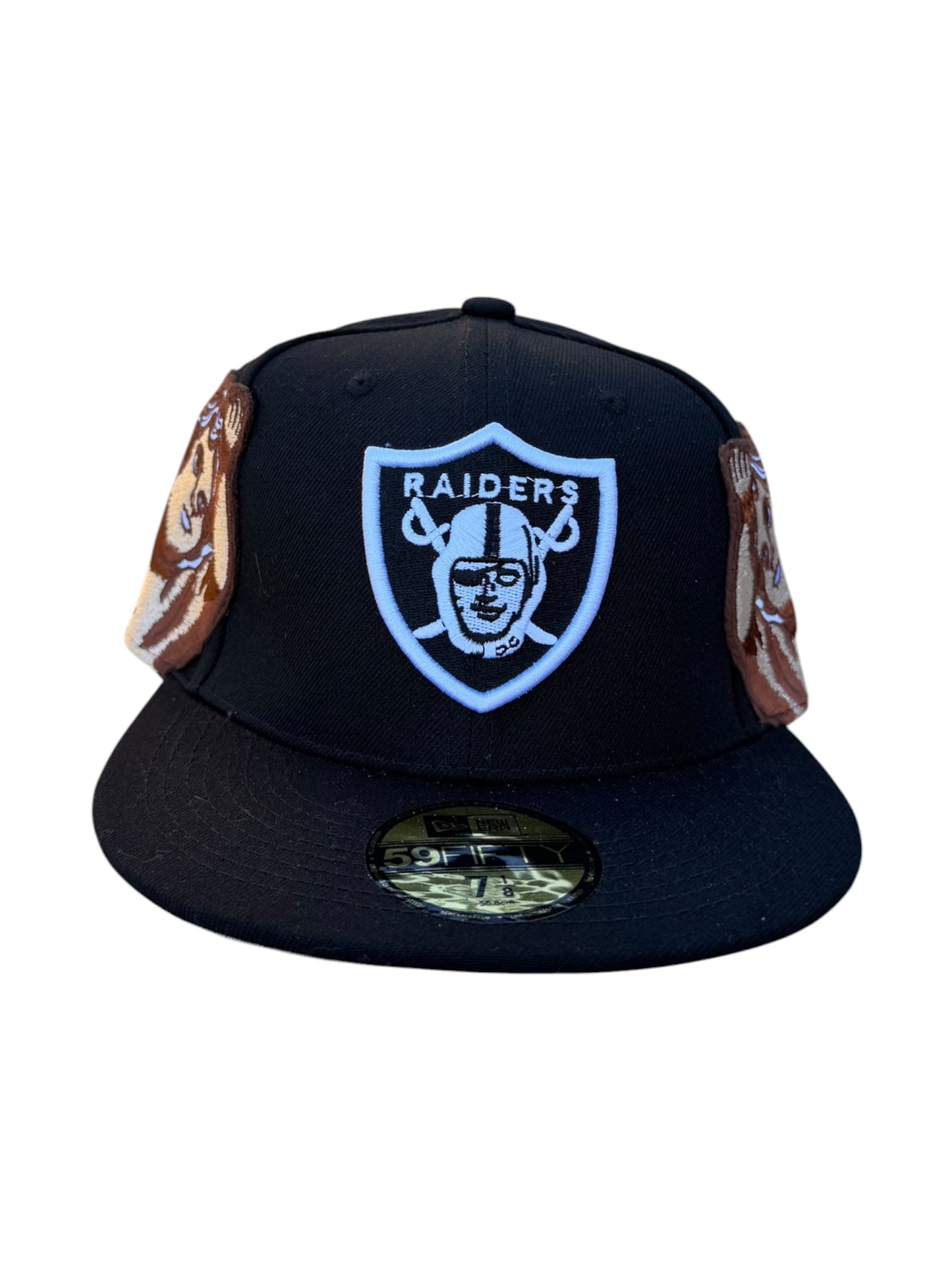 Size 7 1/8 Raiders Jon Stan Fitted