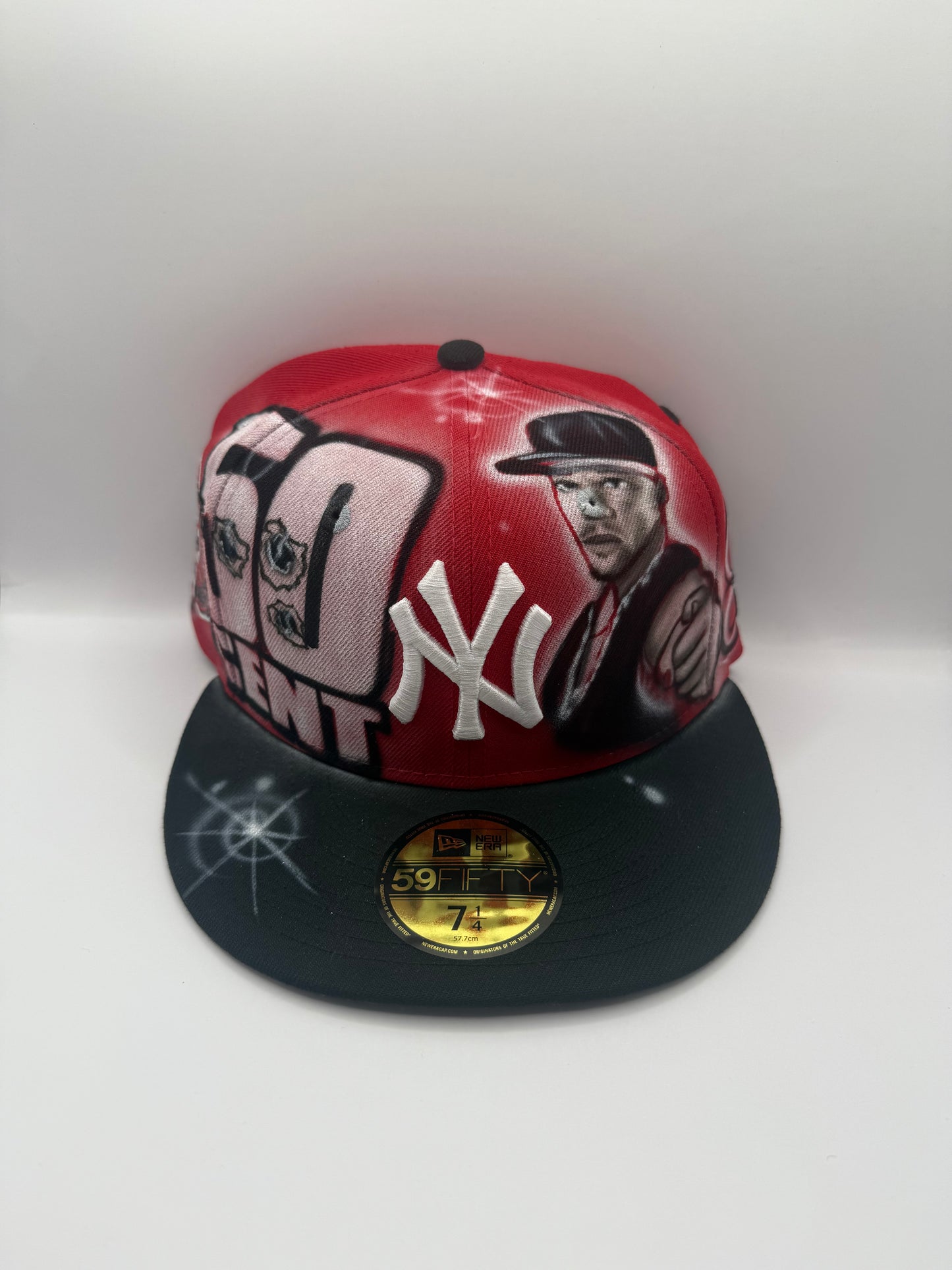 50 Cent Airbrush Fitted