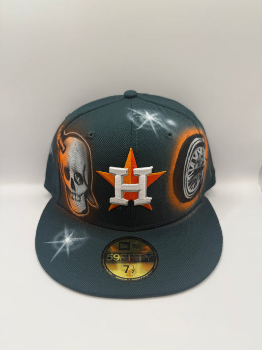 Size 7 1/2 Houston Airbrush Fitted