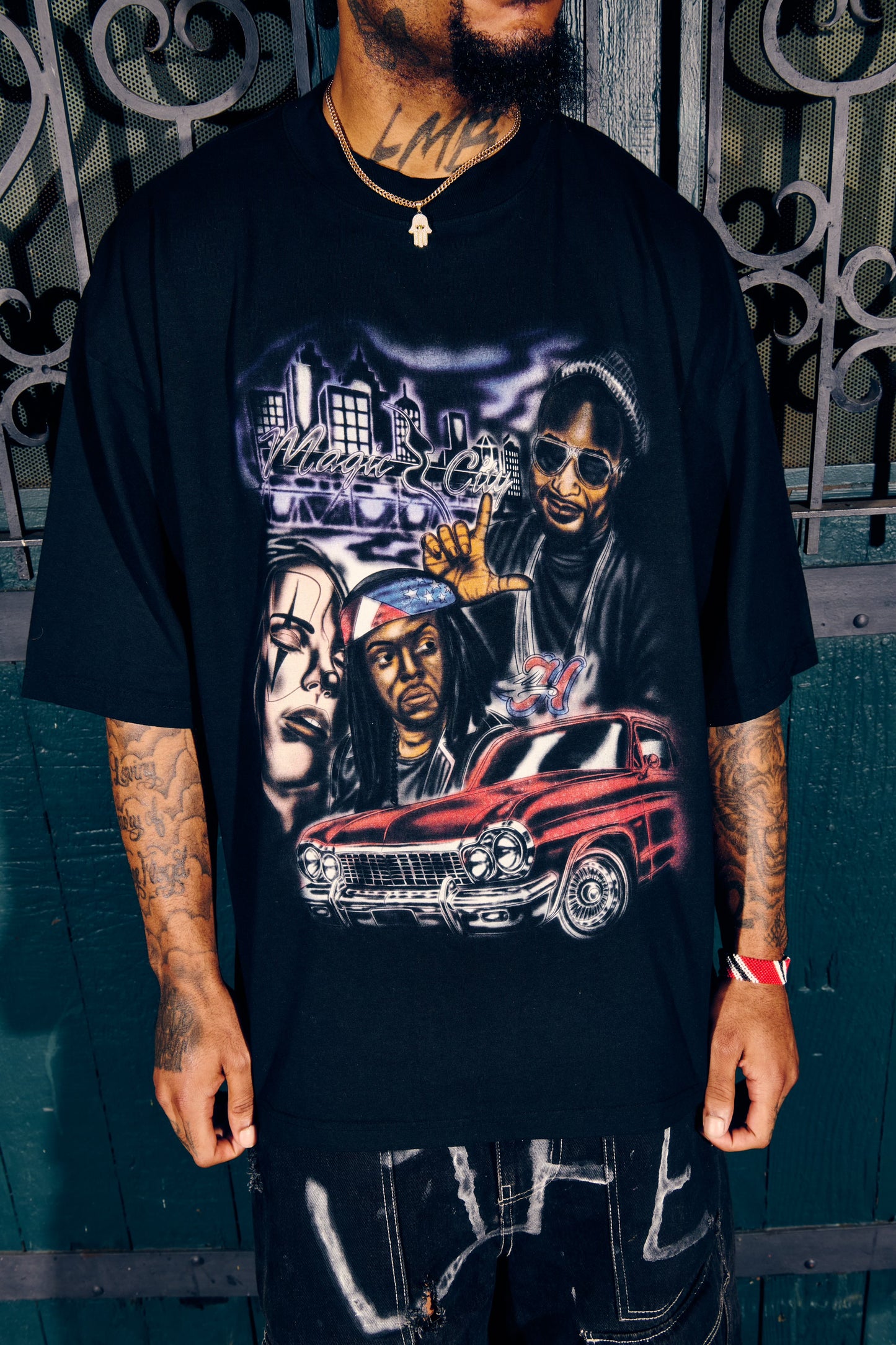 Hoodangels YungScooter Tee