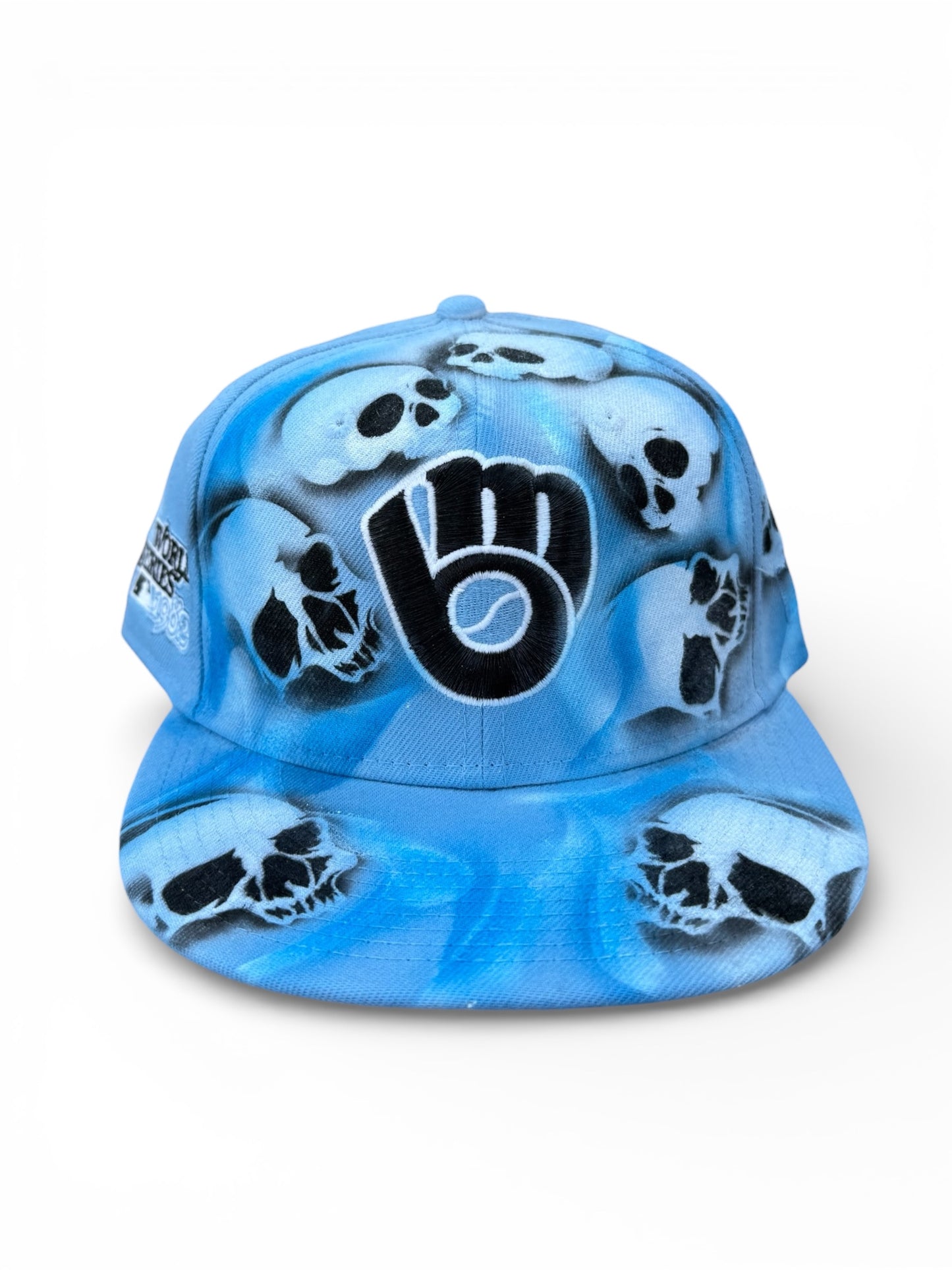 Size 7 3/8 Brewers Skulls Fitted