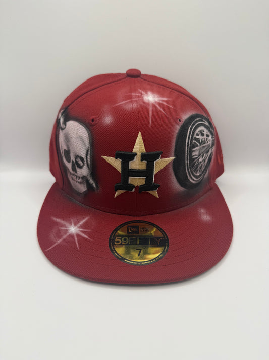 Size 7 Houston Airbrush Fitted