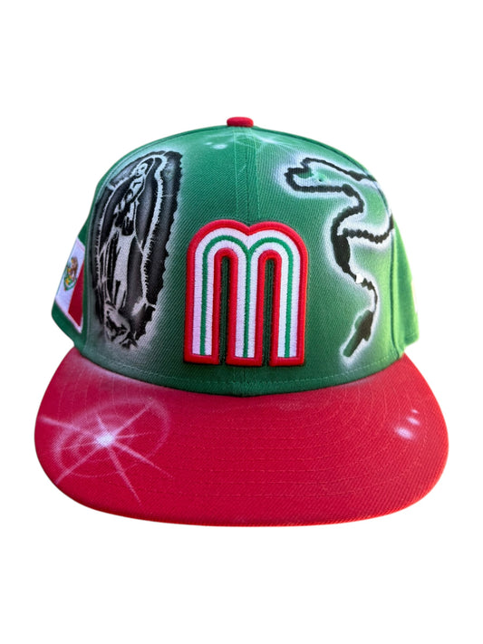Size 7 1/4 Mexico Virgin Mary Fitted