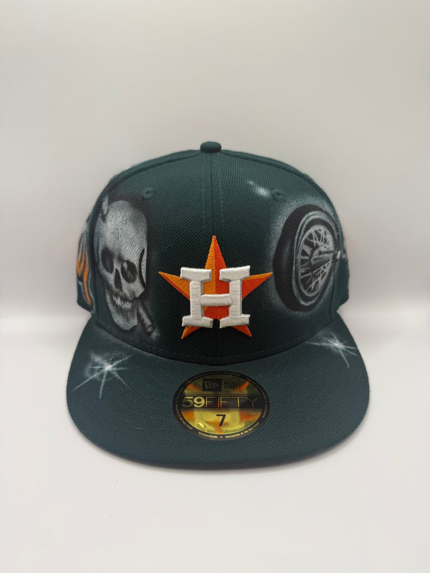 Size 7 Houston Airbrush Fitted