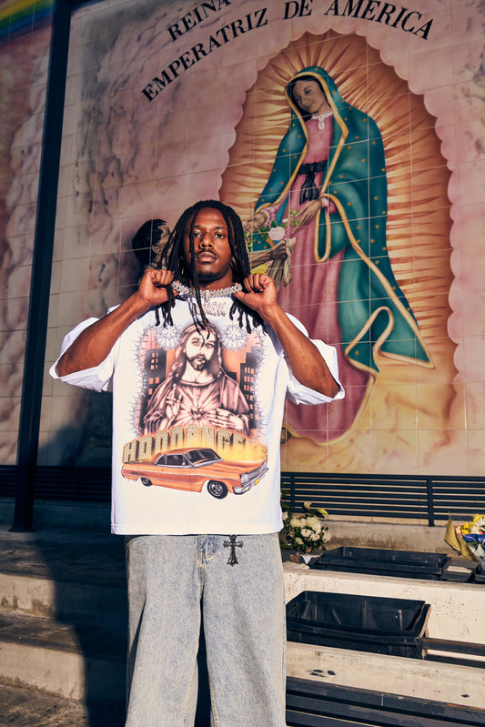 Hoodangels Jesus Lowrider Tee