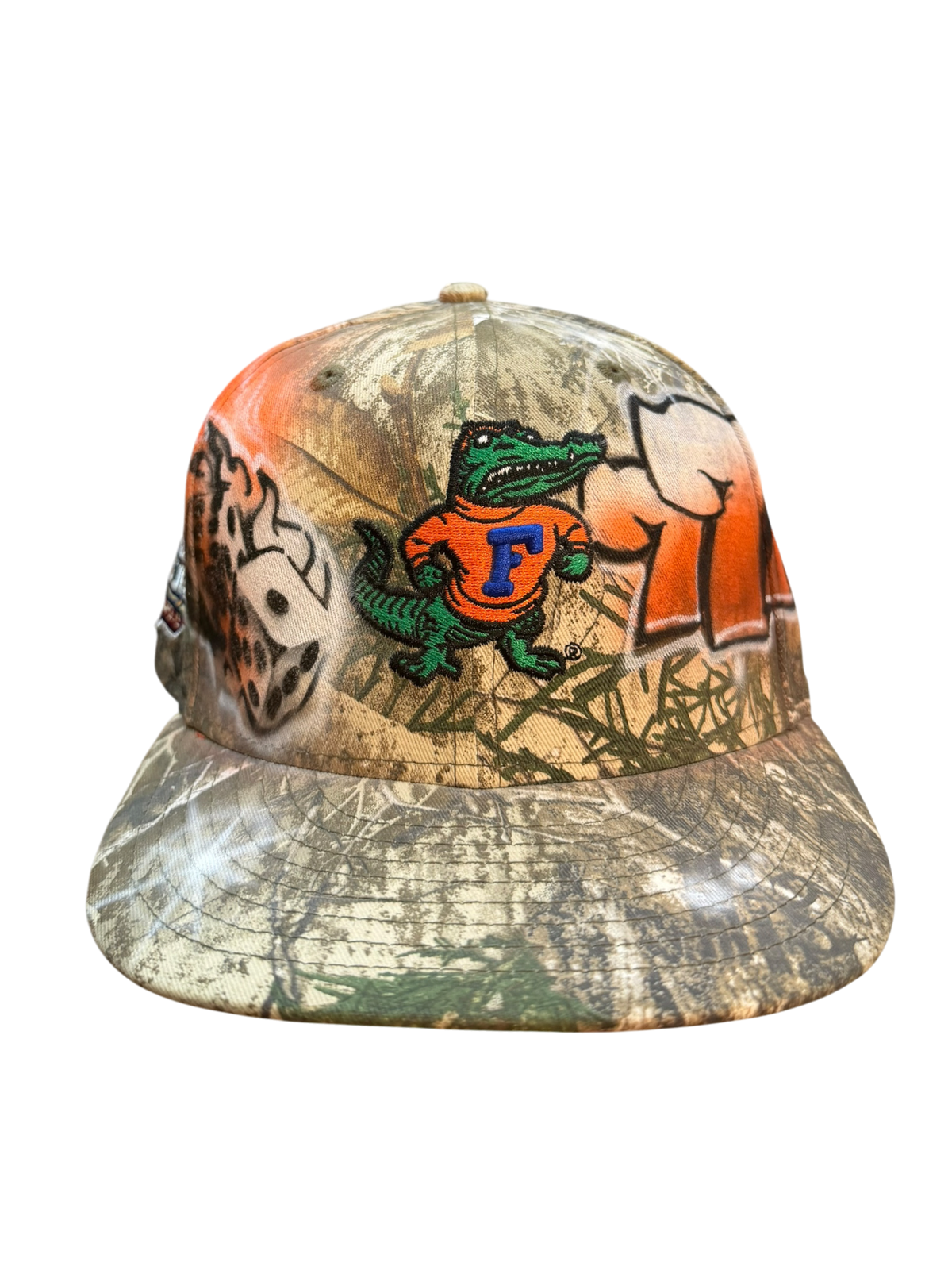 Size 7 Florida Gators Airbrush Fitted
