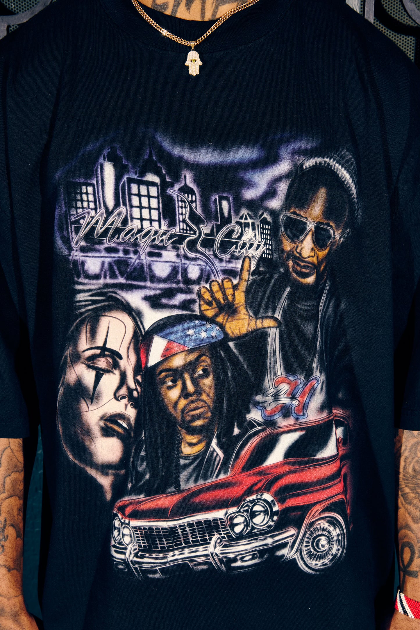 Hoodangels YungScooter Tee