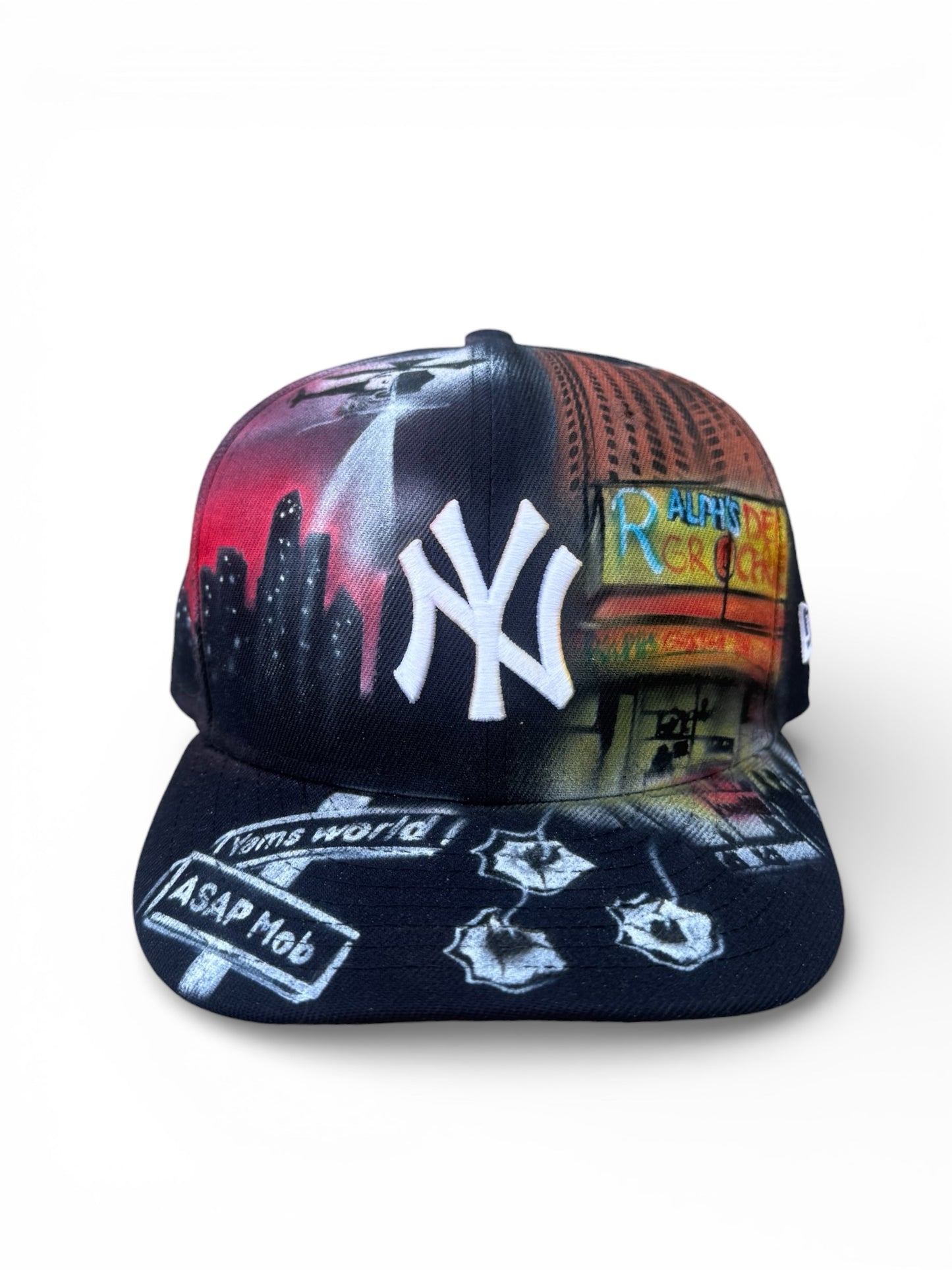 Size 7 1/4 NY A$AP Airbrush Fitted