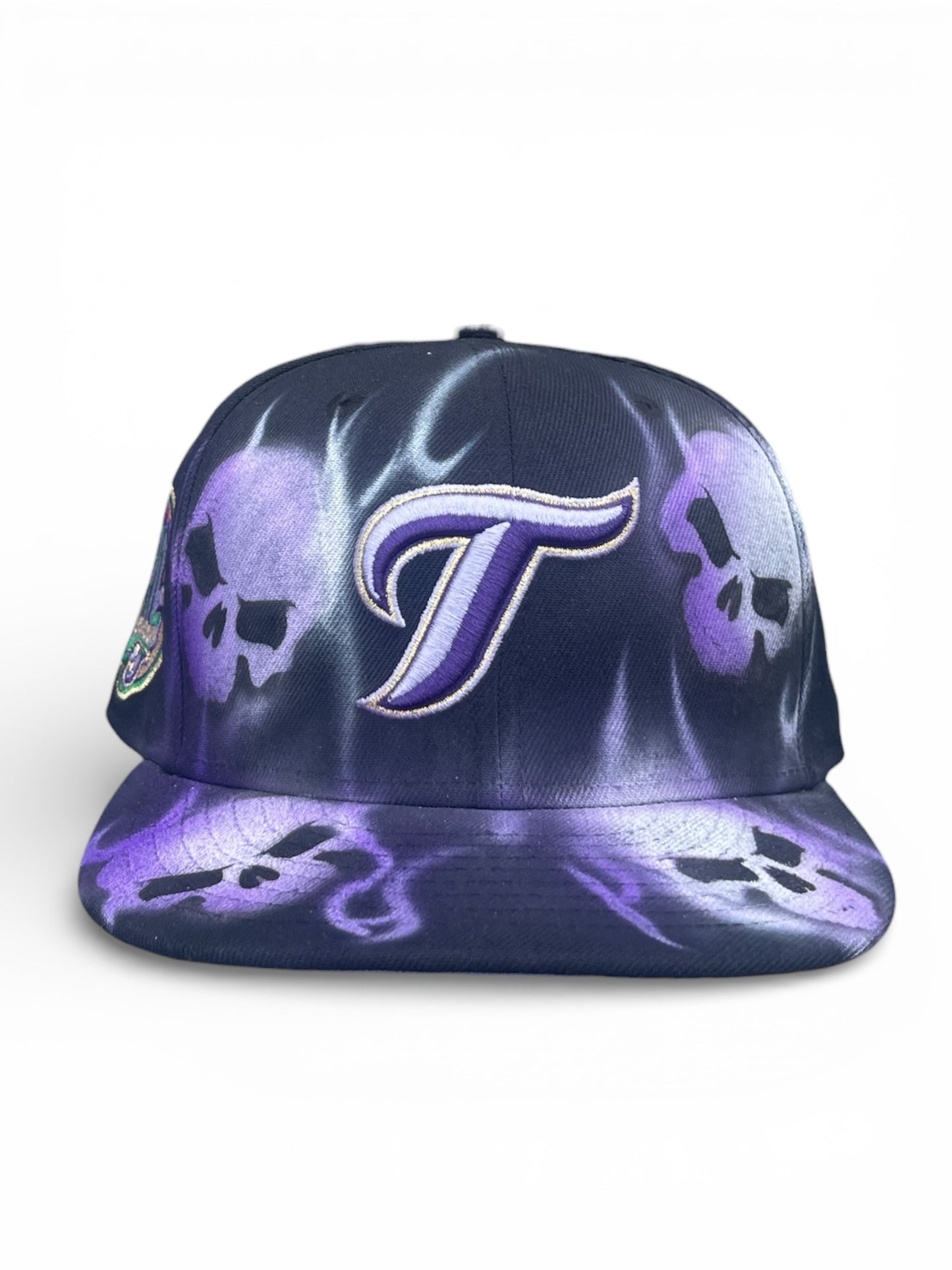 Size 7 1/8 Jay Skulls Airbrush Fitted