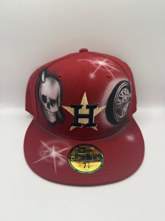 Size 7 1/8 Houston Airbrush Fitted
