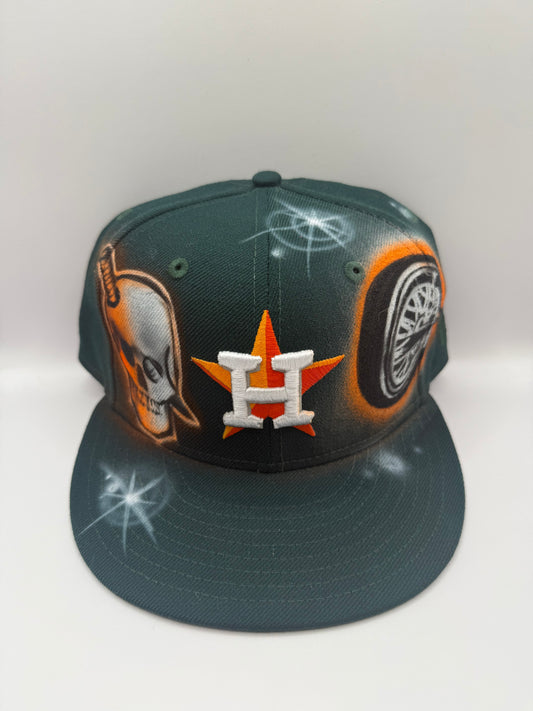 Size 7 5/8 Houston Airbrush Fitted