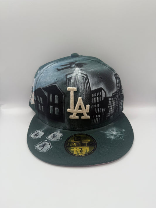 Size 7 Good Kid Maad City Airbrush Fitted