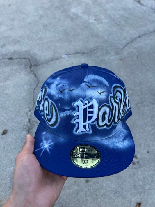 Size 7 1/2 Parkside Long Live Suede Airbrushed Fitted