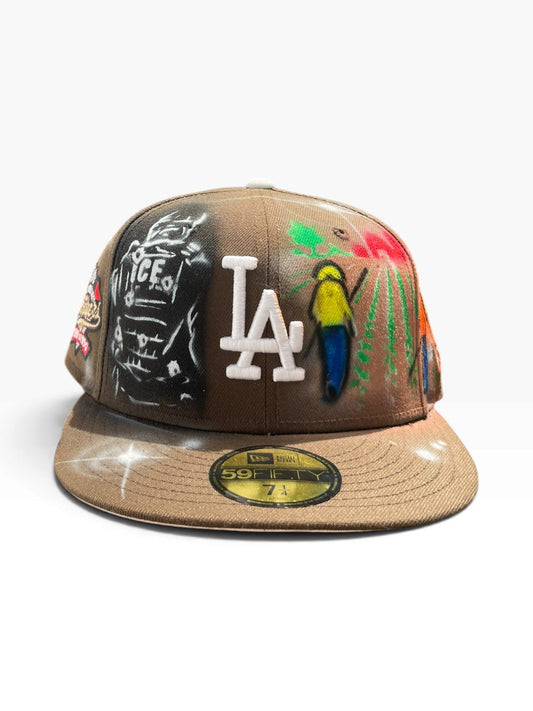Size 7 1/4 LA F**K ICE Fitted