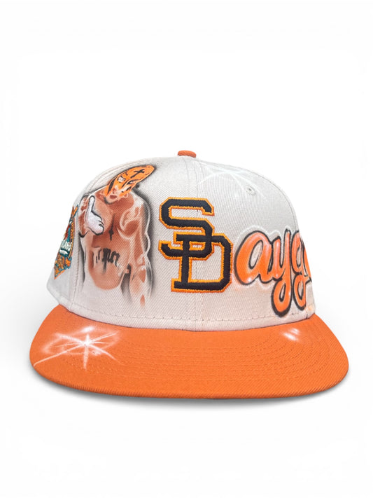 Size 7 SD Rey Mysterio Airbrush Fitted