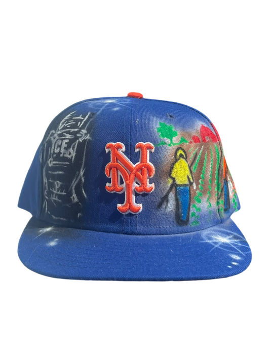 Size 7 1/8 Mets F**K ICE Fitted