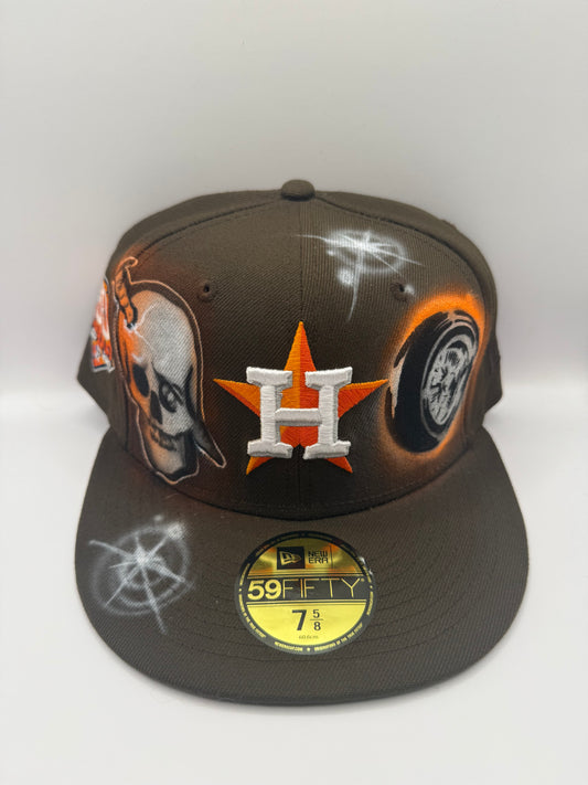 Size 7 5/8 Houston Airbrush Fitted