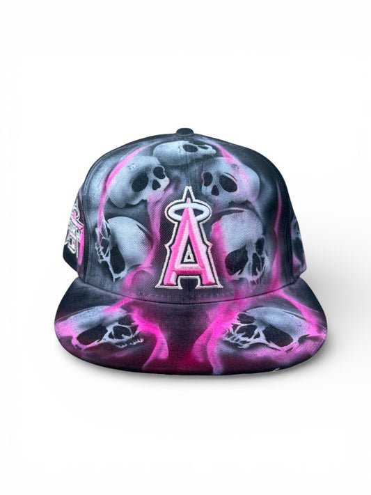 Size 7 Pink Angel Skulls