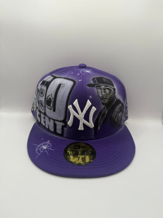 7 1/2 50 Cent Airbrush Fitted
