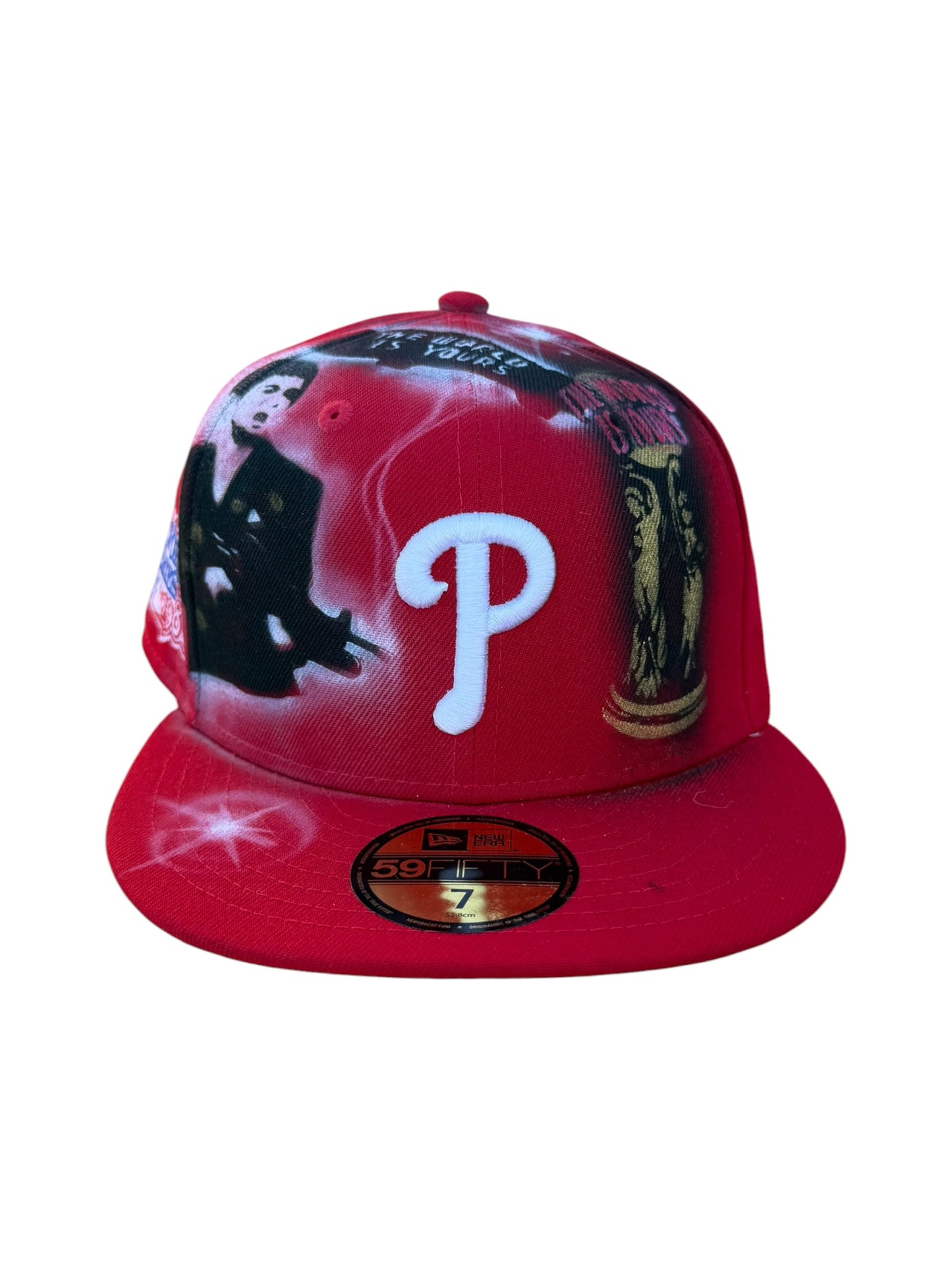 Size 7 Phillies Scarface Fitted