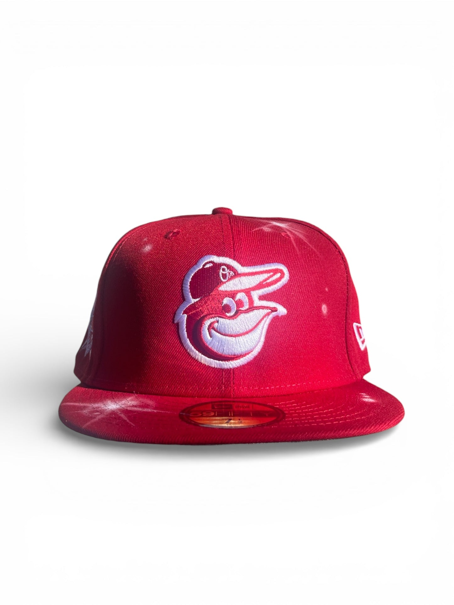 Orioles (Red) Airbrush Fitted