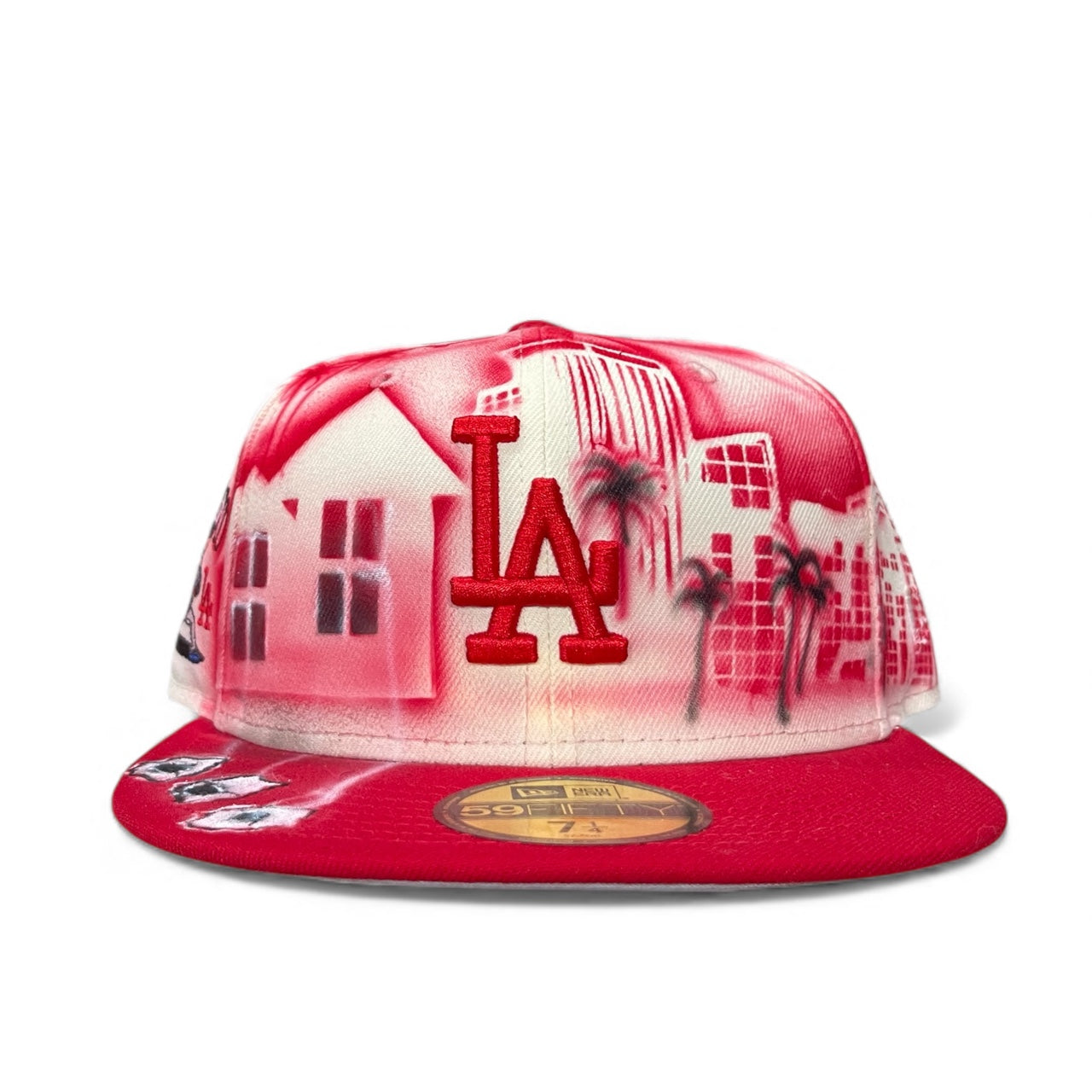 LA Good Kid Maad City Airbrush Fitted