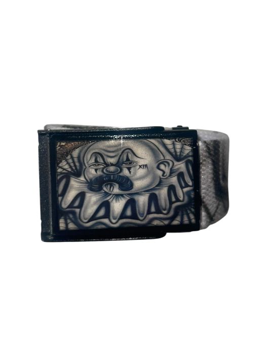Airbrushed Belt “Clown”