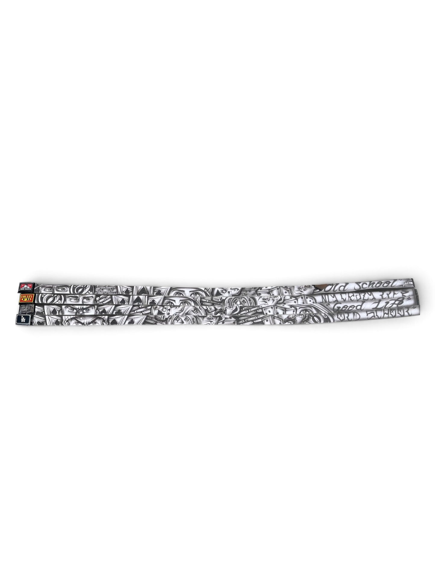 Airbrushed Chicano Belts