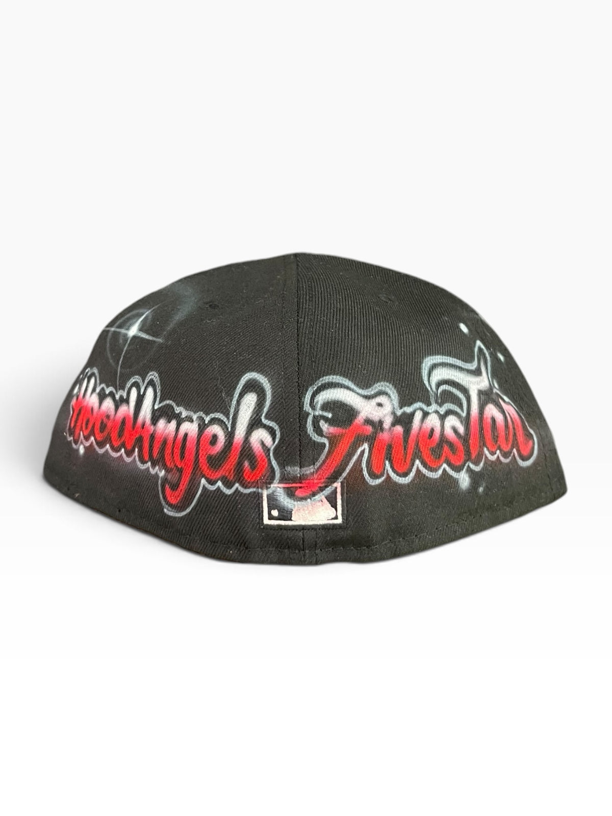 Size 7 5/8 SF Ghostface Airbrush Fitted
